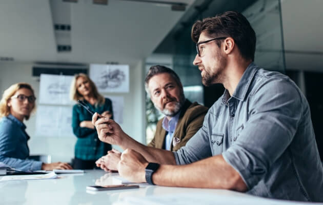 Colleague can express opinions and debate actively